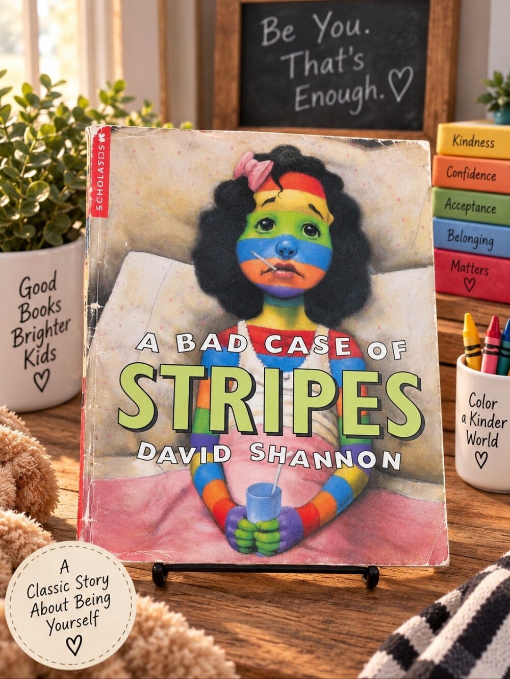 Bad Case of Stripes by David Shannon – Scholastic Children’s Picture Book